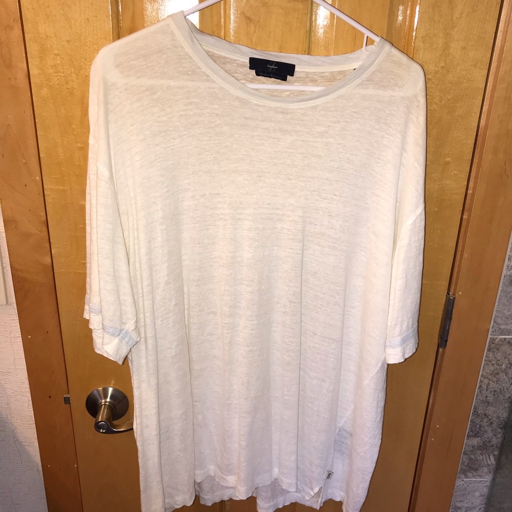 Zegna Sport Men’s T-Shirt White Tee Italian